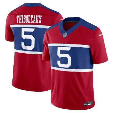 Men's New York Giants Kayvon Thibodeaux Nike Century Red Alternate Vapor F.U.S.E. Limited Jersey