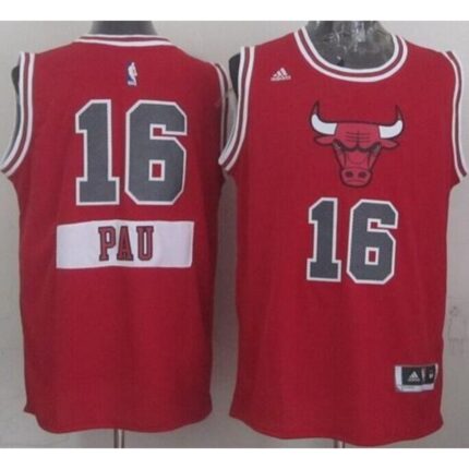 Bulls #16 Pau Gasol Red 2014-15 Christmas Day Stitched Youth NBA Jersey