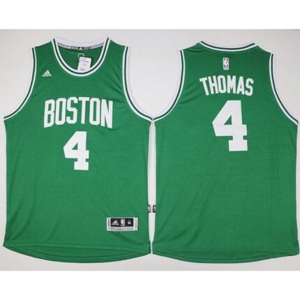 Celtics #4 Isaiah Thomas Green Stitched NBA Jersey