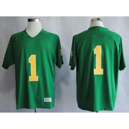 Fighting Irish #1 Louis Nix III Green Stitched NCAA Jersey