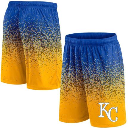 Kansas City Royals Graduated Yellow Shorts