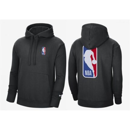 Men's Black Pullover Hoodie