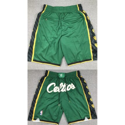 Men's Boston Celtics 2022/23 City Edition Green Shorts