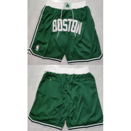 Men's Boston Celtics Green Shorts (Run Small)