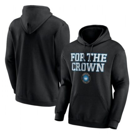 Men's Charlotte FC Black Pullover Hoodie