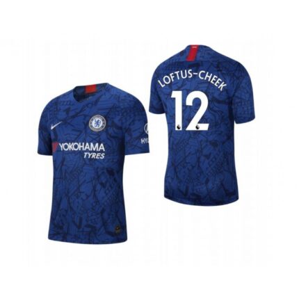 Men's Chelsea #12 Ruben Loftus Blue 2019 Soccer Club Home Jersey