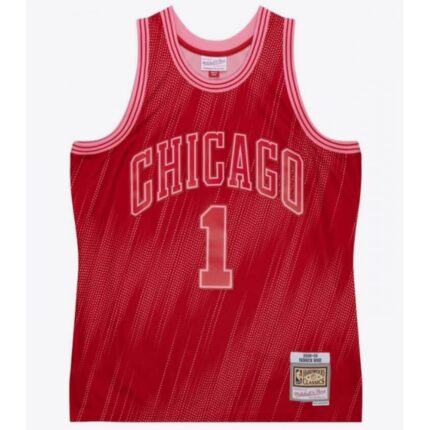 Men's Chicago Bulls #1 Derrick Rose 2008-09 Monochrome Swingman Stitched Jersey