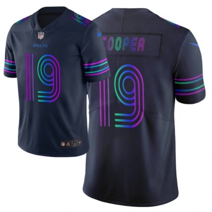 Men's Dallas Cowboys #19 Amari Cooper  Navy 2019 City Edition Limited Stitched NFL Jersey