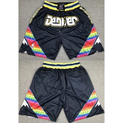 Men's Denver Nuggets Navy Shorts (Run Small)