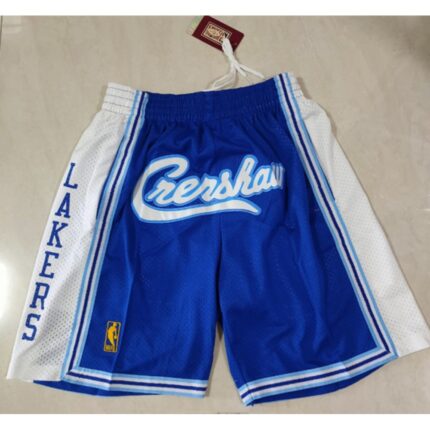 Men's Los Angeles Lakers Blue Shorts (Run Small)