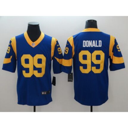 Men's Los Angeles Rams #99 Aaron Donald Royal Blue Vapor Untouchable Limited Stitched NFL Jersey