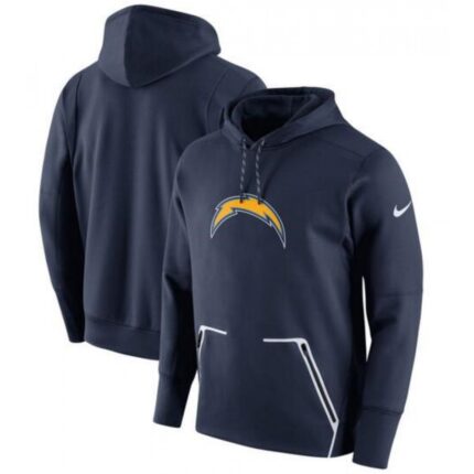 Men's Nike Los Angeles Chargers Navy Champ Drive Vapor Speed Pullover Hoodie