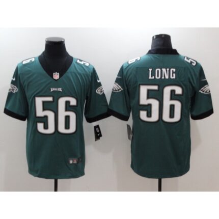 Men's Philadelphia Eagles #56 Chris Long Green Vapor Untouchable Limited Stitched NFL Jersey