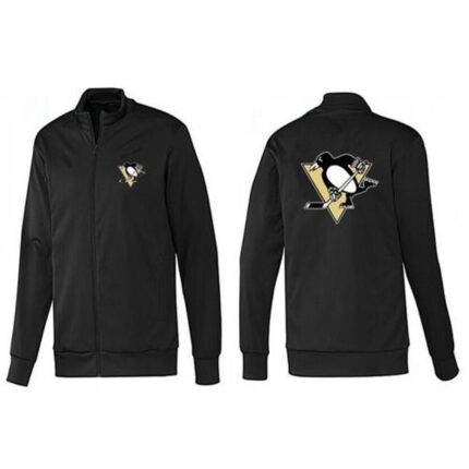 NHL Pittsburgh Penguins Zip Jackets Black-1
