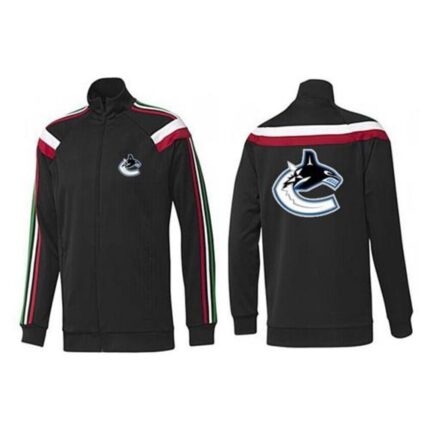 NHL Vancouver Canucks Zip Jackets Black-2