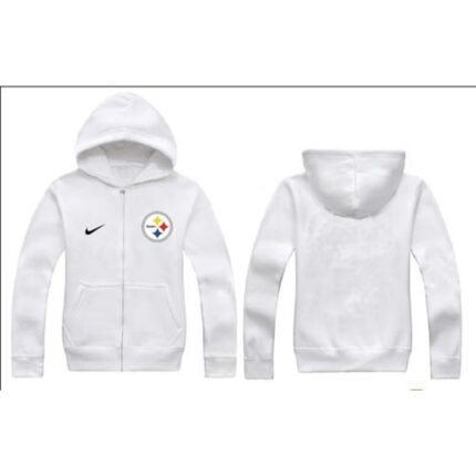 Nike Pittsburgh Steelers Authentic Logo Hoodie White