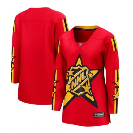 Women's All-Star Game 2024 Red Breakaway Stitched Hockey Jersey