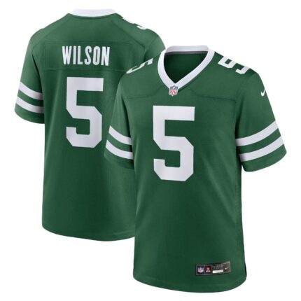 Garrett Wilson New York Jets Nike Game Jersey - Legacy Green