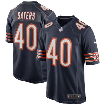 Gale Sayers Chicago Bears Nike Game Retired Jersey - Navy