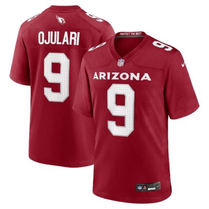 BJ Ojulari Arizona Cardinals Nike Team Game Jersey - Cardinal