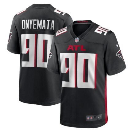 David Onyemata Atlanta Falcons Nike Game Jersey - Black