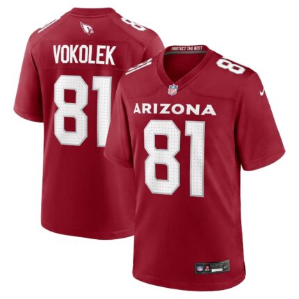 Travis Vokolek Arizona Cardinals Nike Team Game Jersey - Cardinal