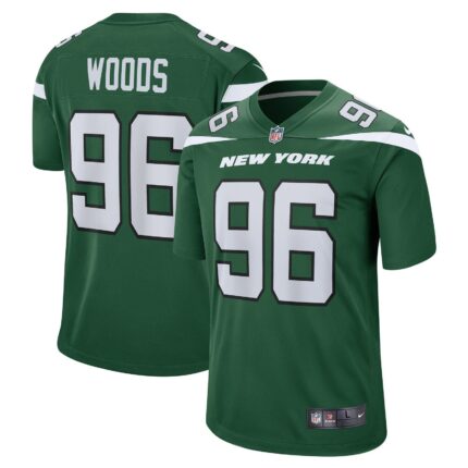 Al Woods New York Jets Nike Game Jersey - Gotham Green