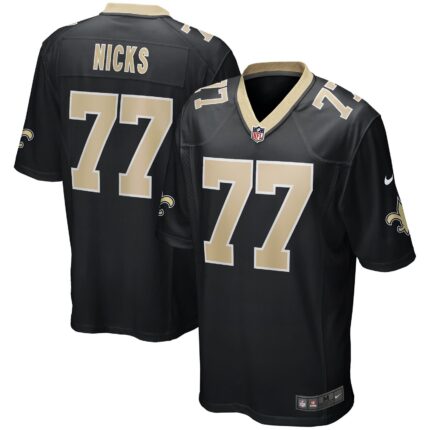 Carl Nicks New Orleans Saints Nike Game Retired Jersey - Black