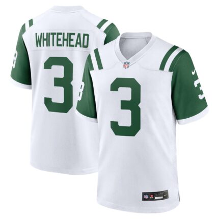 Jordan Whitehead New York Jets Nike Classic Alternate Game Jersey - White
