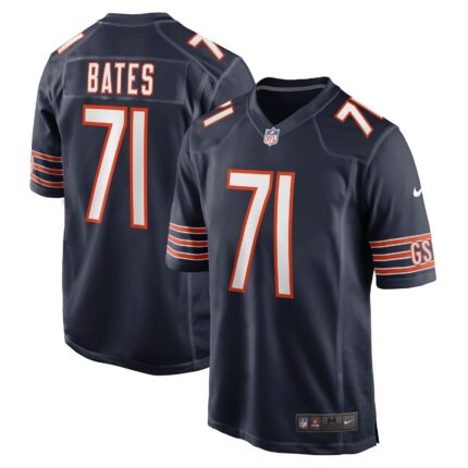 Ryan Bates Chicago Bears Nike Game Jersey - Navy