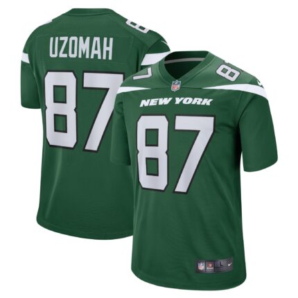 C.J. Uzomah New York Jets Nike Game Jersey - Gotham Green