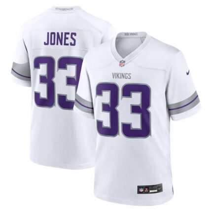 Aaron Jones Minnesota Vikings Nike Alternate Game Jersey - White