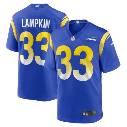 Cam Lampkin Los Angeles Rams Nike Game Jersey - Royal