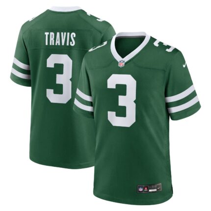 Jordan Travis New York Jets Nike Team Game Jersey - Legacy Green