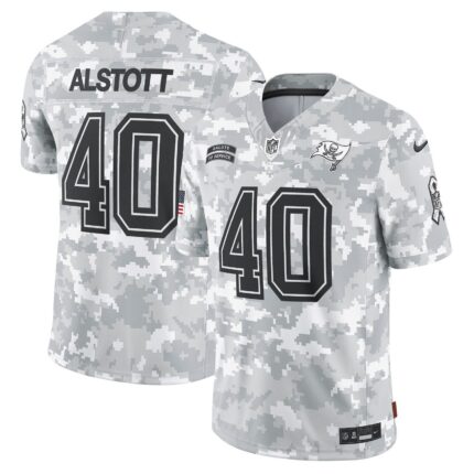 Mike Alstott Tampa Bay Buccaneers Nike 2024 Salute to Service Retired Limited Jersey - Arctic Camo