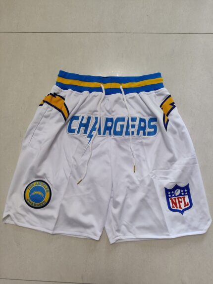 Los Angeles Chargers White Pocket Pants