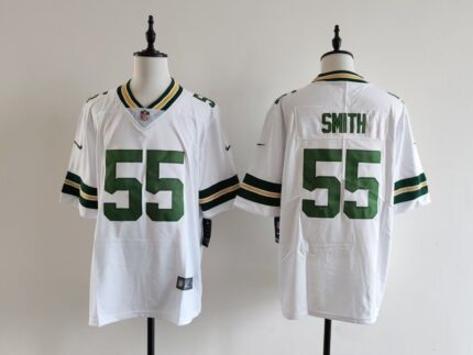 Men's Green Bay Packers Darius Smith Nike Jersey - White