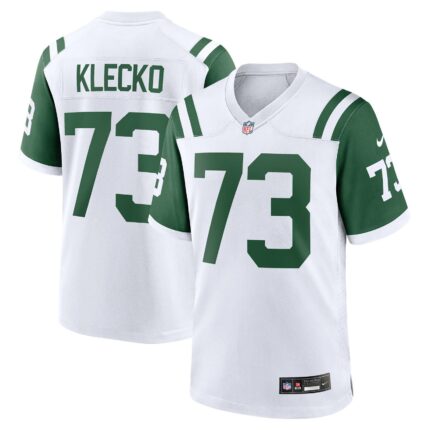 Joe Klecko New York Jets Nike Classic Alternate Retired Game Jersey - White