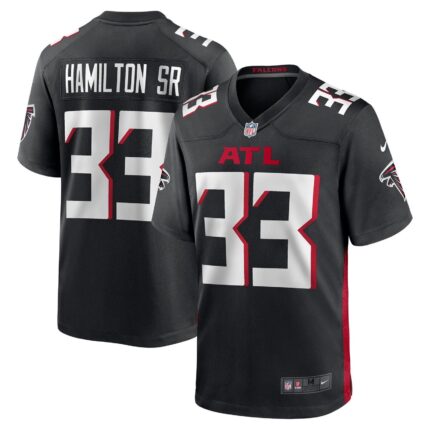 Antonio Hamilton Sr. Atlanta Falcons Nike Team Game Jersey - Black
