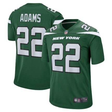 Tony Adams New York Jets Nike Game Jersey - Gotham Green