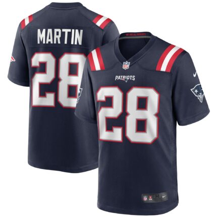 Curtis Martin New England Patriots Nike Game Retired Jersey - Navy