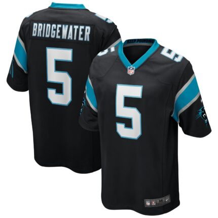 Teddy Bridgewater Carolina Panthers Nike Game Jersey - Black
