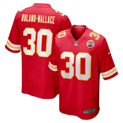 Chris Roland-Wallace Kansas City Chiefs Nike Game Jersey - Red