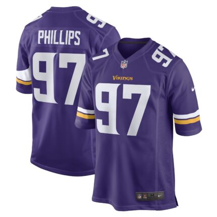 Harrison Phillips Minnesota Vikings Nike Game Jersey - Purple