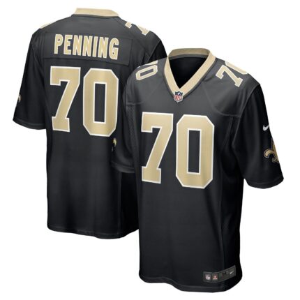 Trevor Penning New Orleans Saints Nike Game Jersey - Black
