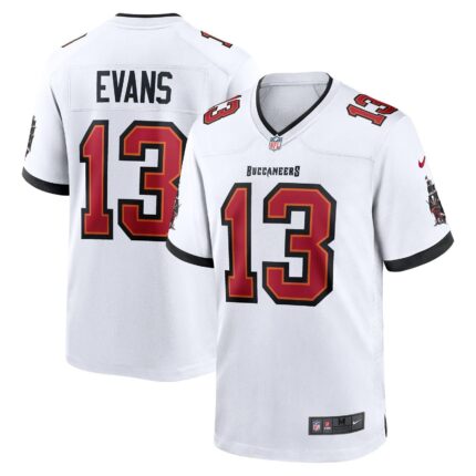 Mike Evans Tampa Bay Buccaneers Nike White Game Jersey - White