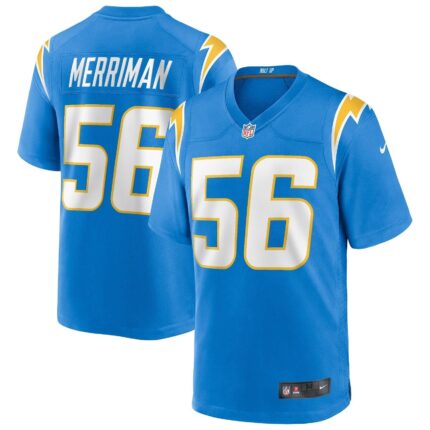 Shawne Merriman Los Angeles Chargers Nike Game Retired Jersey - Powder Blue