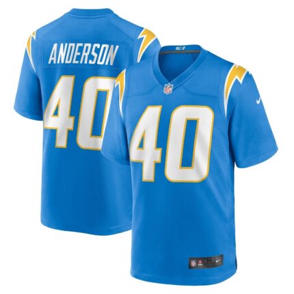 Stephen Anderson Los Angeles Chargers Nike Game Jersey - Powder Blue