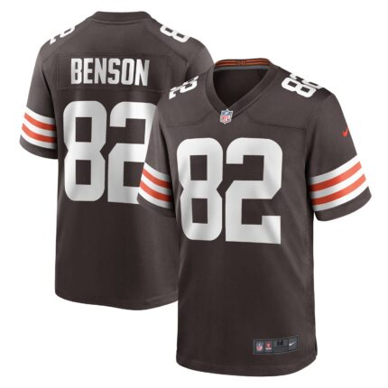 Trinity Benson Cleveland Browns Nike Team Game Jersey - Brown