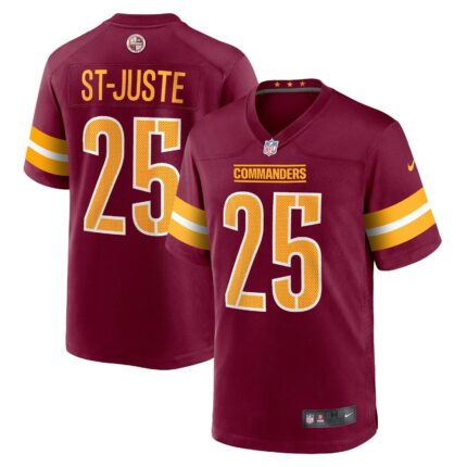 Benjamin St-Juste Washington Commanders Nike Game Jersey - Burgundy